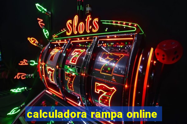 calculadora rampa online